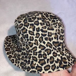 leopard bucket hat